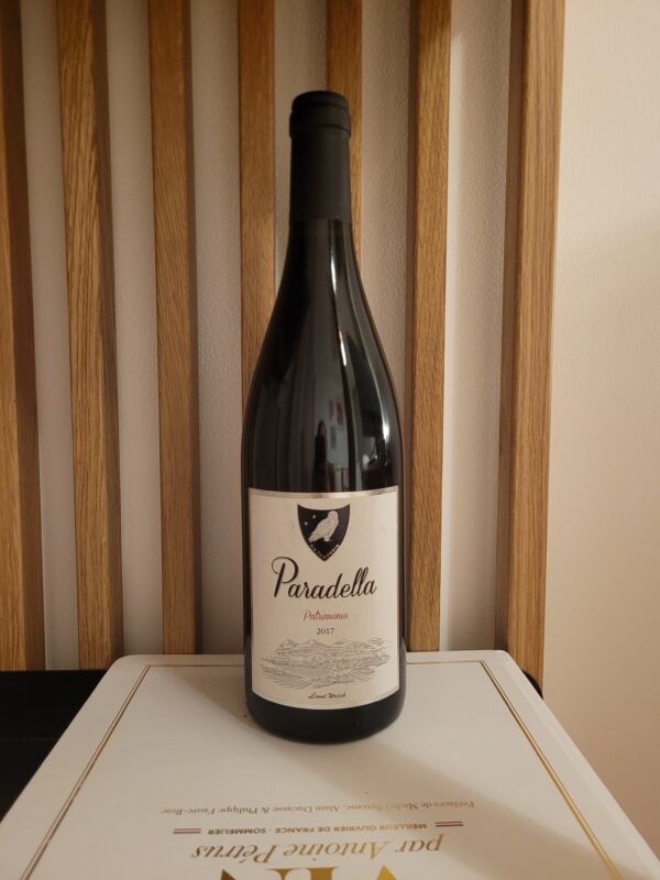 Vin Corse, Vin rouge, Patrimonio, Domaine Paradella