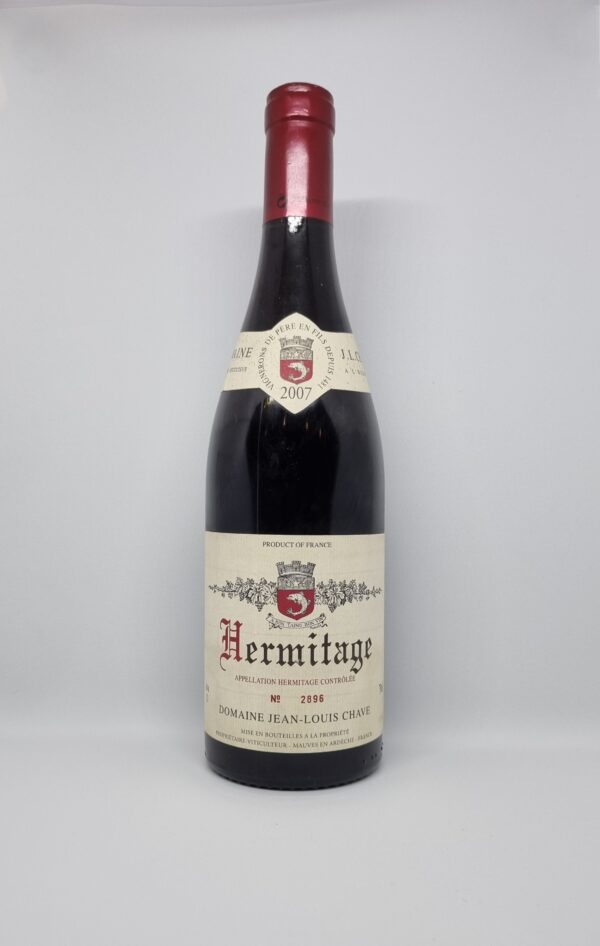 hermitage jean louis chave grand vin rare vallée du rhone
