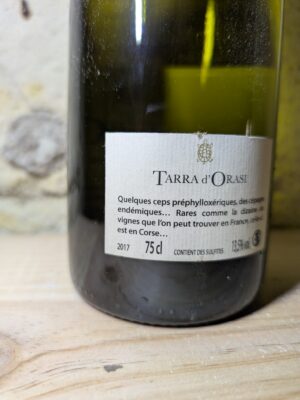 Clos Canarelli, Tarra d’Orasi blanc 2017
