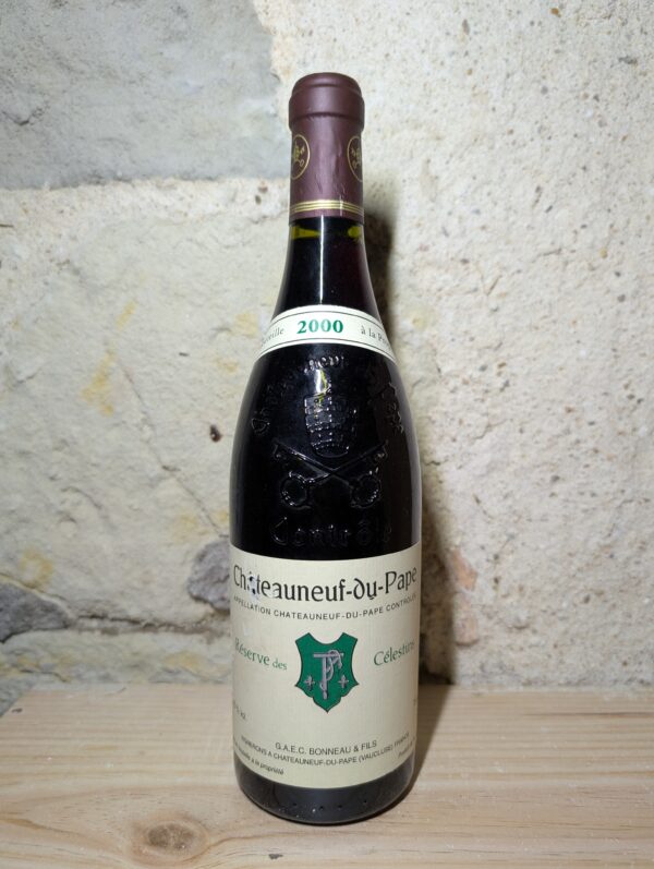 Henri Bonneau, Châteauneuf du pape Réserve des Celestins 2000