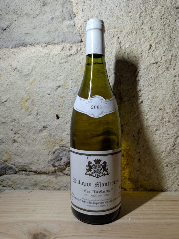 Domaine Moingeon, Puligny-Montrachet 1er cru La Garenne 2001