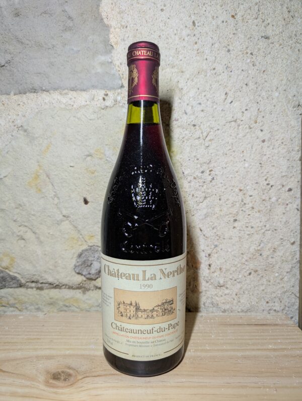 Château la Nerthe, Châteauneuf du pape rouge 1990