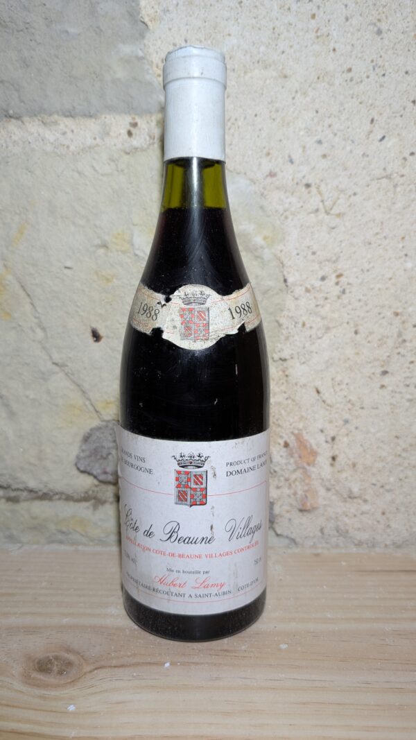 Hubert Lamy, Hautes Côtes de Beaune 1988