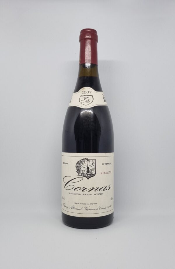 Thierry Allemand cornas reynard vin rouge vallée du rhone vin mythique vin rare