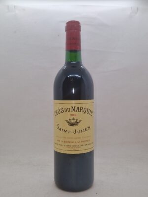 Clos du Marquis 1989 Saint-Julien